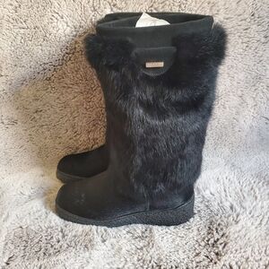OSCAR SPORT Real Rabbit Fur Winter Ski Boots 37